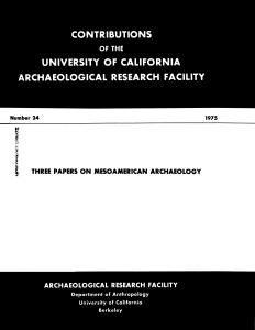 Cover of Three Papers of Mesoamerican Archaeology