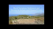 Embedded thumbnail for 2023-10-04 Rural Variations: Settlement and Society in Archaic and Classical Crete (Grace Erny)