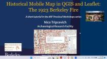 Embedded thumbnail for Building the Berkeley Fire 1923 Leaflet map